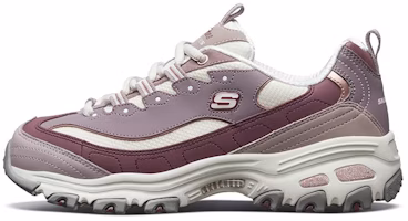 (Women) Skechers D'lites 1.0 GS PurpleWhite 'Purple White' 13143-PRW (Women) Skechers D'lites 1.0 GS PurpleWhite 'Purple White' 13143-PRW