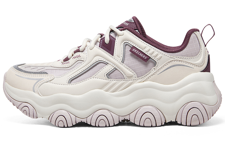 (W) Skechers D'Lites 'Purple Boba Bear'