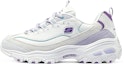 Buy Skechers D‘LITES 奶茶熊 葡提奶凍 減震透氣 低筒 老爹鞋 女款 紫白