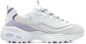 Order Skechers D‘LITES 奶茶熊 葡提奶凍 減震透氣 低筒 老爹鞋 女款 紫白