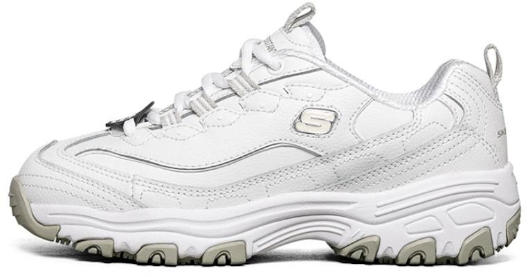 (W) 스케쳐스 딜라이트 SR 화이트 (Skechers D'lites SR White) 76605-WHT Buy (W) 스케쳐스 딜라이트 SR 화이트 (Skechers D'lites SR White) 76605-WHT