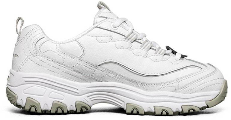 (W) 스케쳐스 딜라이트 SR 화이트 (Skechers D'lites SR White) 76605-WHT Order (W) 스케쳐스 딜라이트 SR 화이트 (Skechers D'lites SR White) 76605-WHT