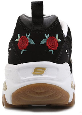 (W) Skechers D'Lites Sepatu Low-Top Daddy Hitam 13084-BKW Lookbook (W) Skechers D'Lites Sepatu Low-Top Daddy Hitam 13084-BKW