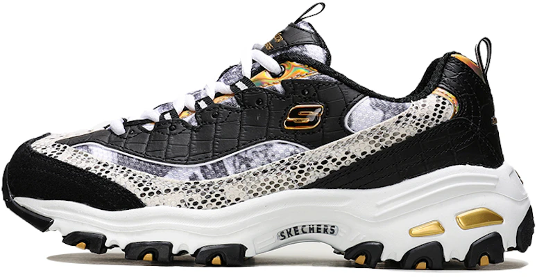 Skechers D'Lites - 時尚走秀低筒爸爸鞋 女版 黑白色 Buy Skechers D'Lites - 時尚走秀低筒爸爸鞋 女版 黑白色