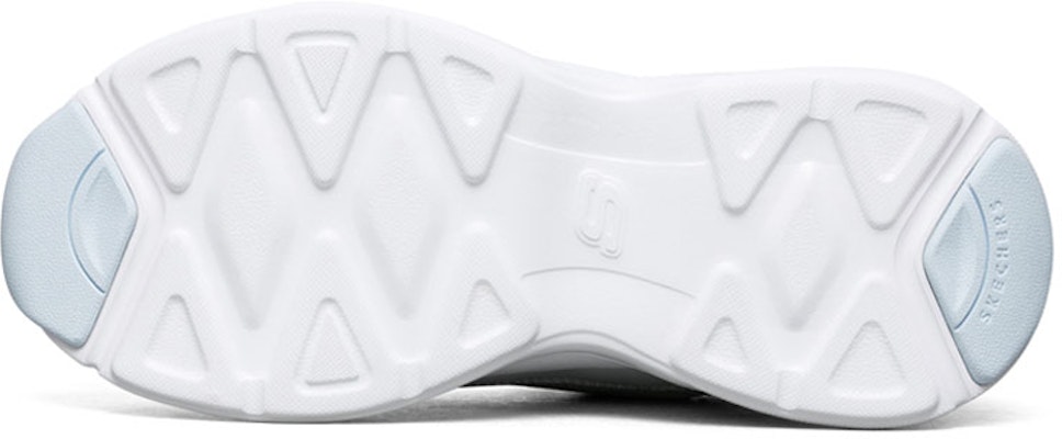 (Women) Skechers D'Lites Daddy Shoes White/Blue 88888401-WLB Purchase (Women) Skechers D'Lites Daddy Shoes White/Blue 88888401-WLB