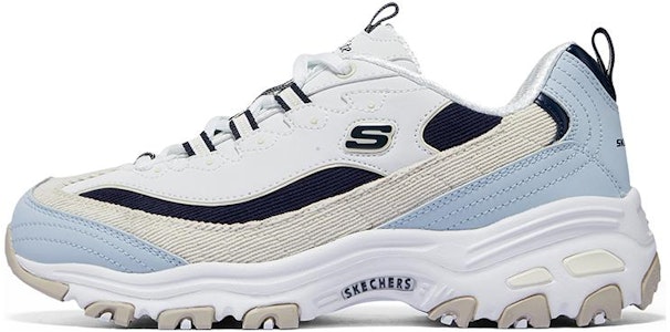 (W) Skechers D'Lites 运动鞋 '白色蓝黑' 896276-BLMT Buy (W) Skechers D'Lites 运动鞋 '白色蓝黑' 896276-BLMT