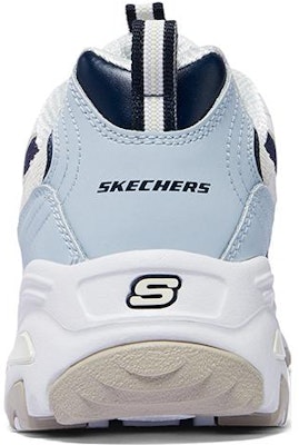 (W) 스케쳐스 딜라이트 바시티 스피릿 '화이트 블루 블랙' 896276-BLMT Purchase (W) 스케쳐스 딜라이트 바시티 스피릿 '화이트 블루 블랙' 896276-BLMT