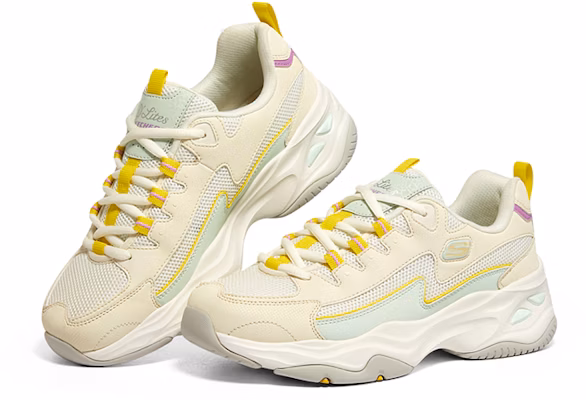 (Women) Skechers D'Lites Airy 4.0 896113-OFWT Lookbook (Women) Skechers D'Lites Airy 4.0 896113-OFWT
