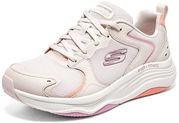 (Women) Skechers D'lux Fitness 'White Pink' 149847-LPMT Order (Women) Skechers D'lux Fitness 'White Pink' 149847-LPMT