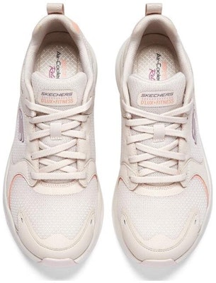 (W) Skechers D'lux Fitness 'Putih Merah Jambu' 149847-LPMT Lookbook (W) Skechers D'lux Fitness 'Putih Merah Jambu' 149847-LPMT