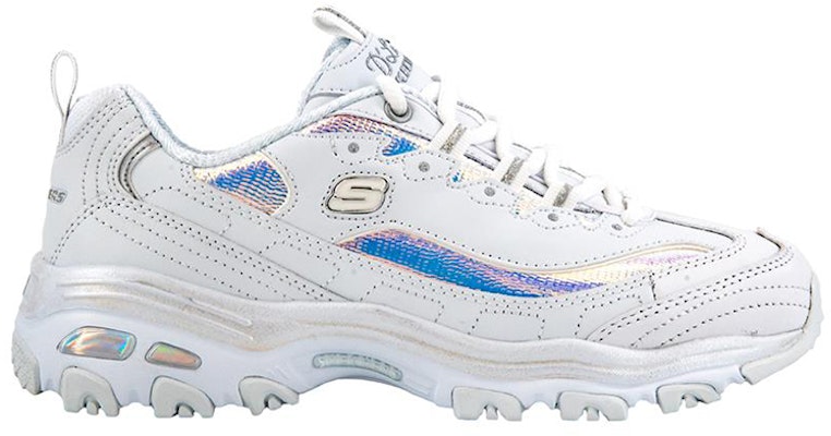 (W) Skechers D'Lites Kasut Lari Rendah Perak/Putih 149098-WSL Order (W) Skechers D'Lites Kasut Lari Rendah Perak/Putih 149098-WSL