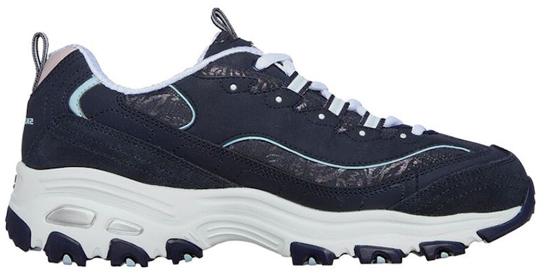 (W) Skechers D'Lites 'Lluvia Brillante Azul Marino' 149060-NVAQ Order (W) Skechers D'Lites 'Lluvia Brillante Azul Marino' 149060-NVAQ