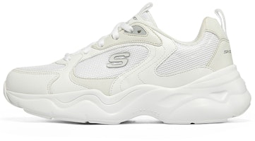 (Women) Skechers D'Lites Airy 3.0 896074-WHT (Women) Skechers D'Lites Airy 3.0 896074-WHT