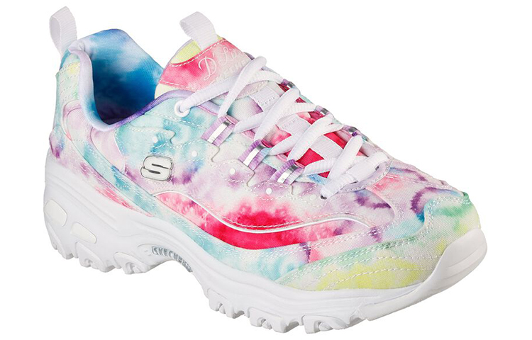 (W) Skechers D'Lites 'Stellar Canvas Tie-Dye' 圖 3