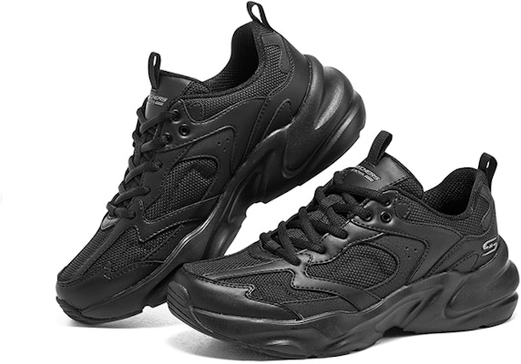 (W) Skechers D'LITES 'Surf Wave Hitam' Sepatu Low Top 117365-BBK Shop (W) Skechers D'LITES 'Surf Wave Hitam' Sepatu Low Top 117365-BBK