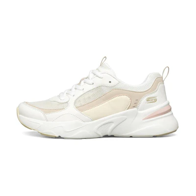 (W) Skechers Bobs Bamina 'White Cream'