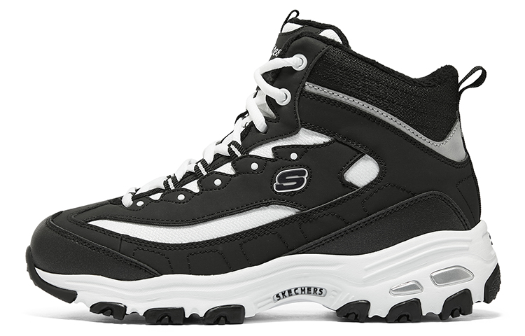 (Women) Skechers D'Lites 'Versatile Comfort Black' 167569-BLK