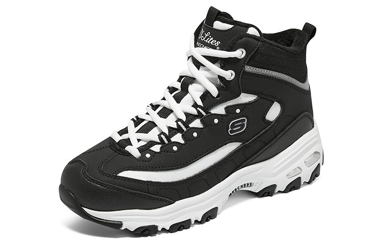 Lookbook (W) 스케쳐스 딜라이트 '만능블랙' (Skechers D'Lites 'Manneung Black') 167569-BLK