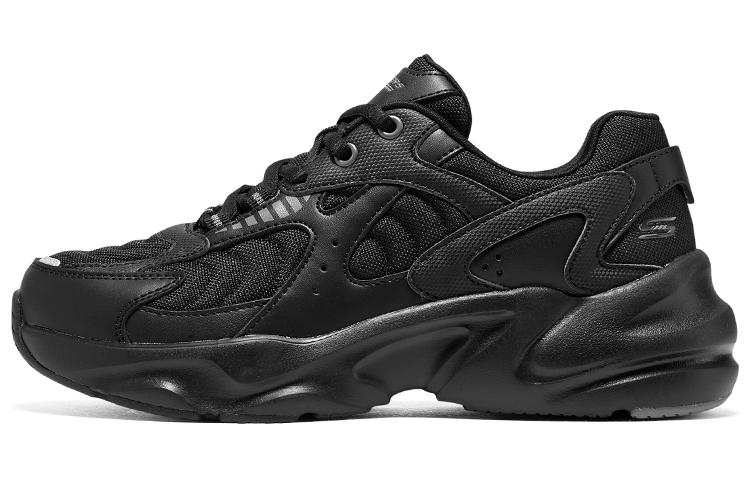 (W) Skechers D'LITES 'Wave-Stepping' Black