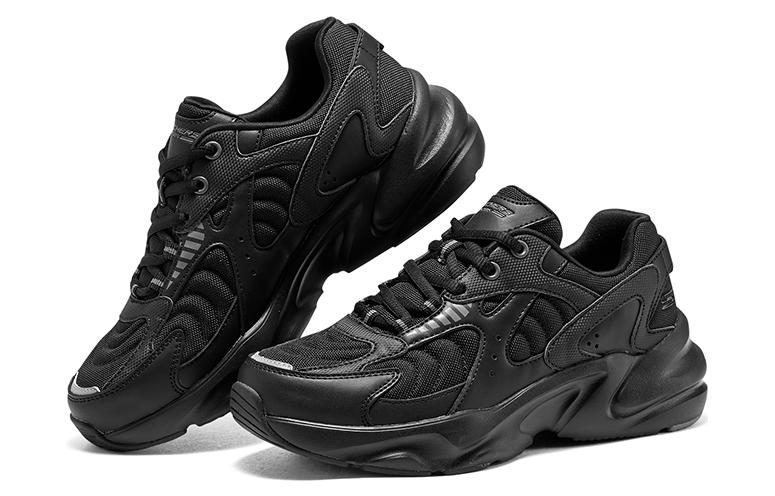 (W) Skechers D'LITES 'Wave-Stepping' Black 圖 4