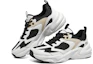 Shop (W) Skechers D'Lites '白黑米色' 117365-BKW