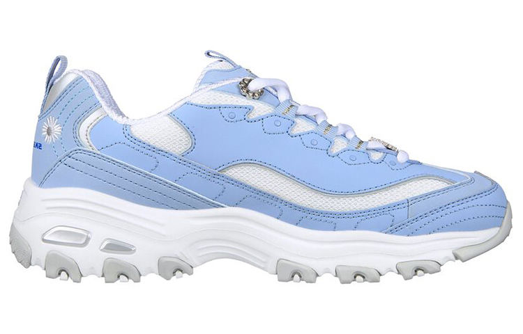 (W) Skechers D'Lites 'White Blue' 圖 2