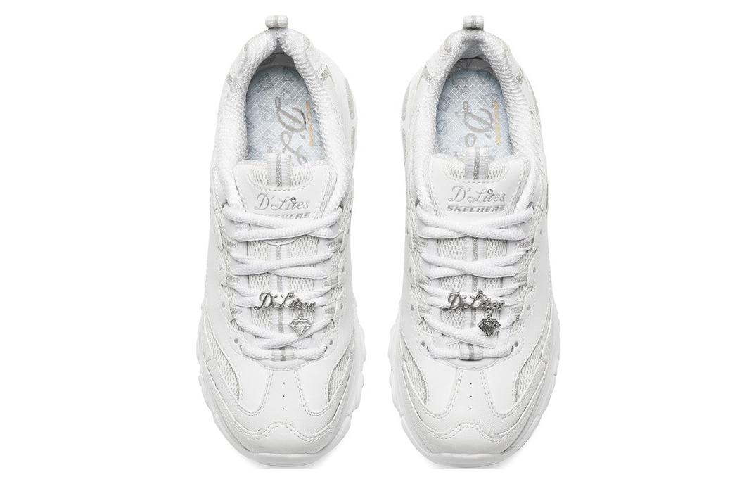 (W) Skechers D'Lites 'White Daddy Shoes' 圖 3