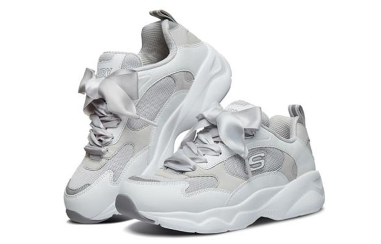 (W) Skechers D'Lites 'White Grey' 圖 3