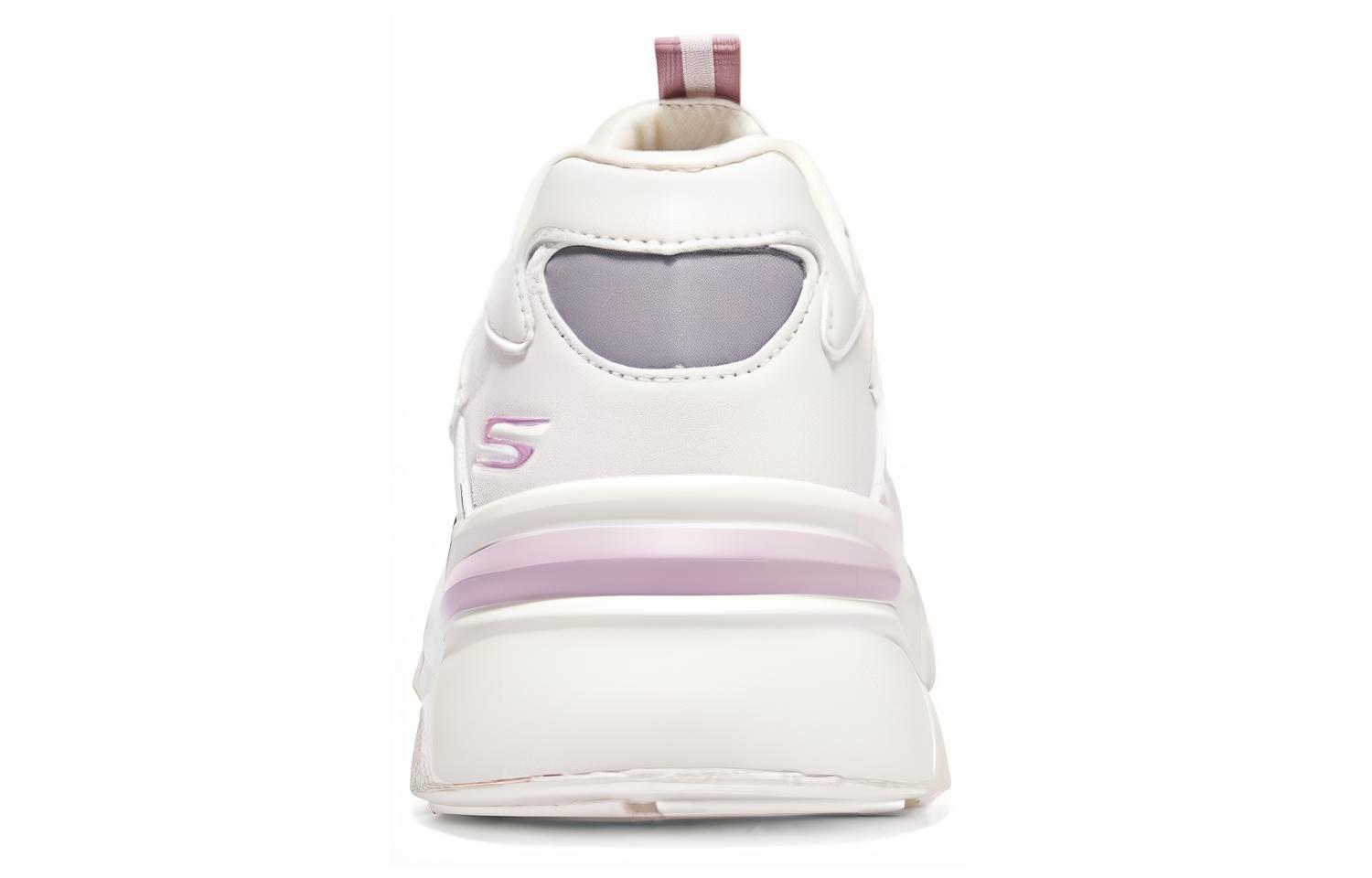 Shop (W) Skechers D'LITES 'Putih Ungu' 117354-WLV