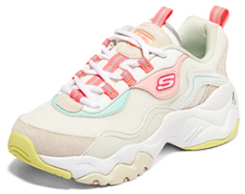 (W) Skechers D'Lites 3.0 '白黄粉' 女鞋 896029-WMLT Lookbook (W) Skechers D'Lites 3.0 '白黄粉' 女鞋 896029-WMLT