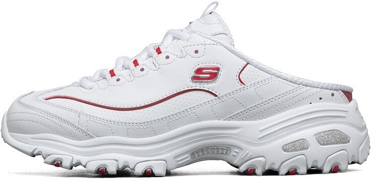 women-skechers-d-lites-white-red-11958-wrd