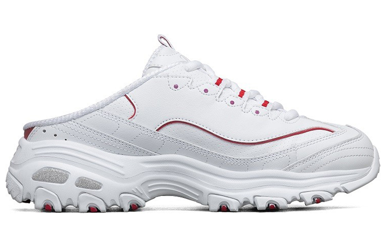 (W) Skechers D'Lites 'White Red' 圖 2