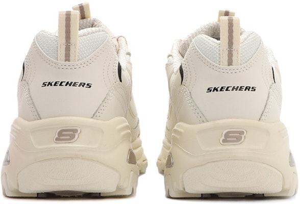 (W) Skechers D'Lites 1.0 Kasut Chunky Rendah Kelabu/Putih 11931-OFWT Lookbook (W) Skechers D'Lites 1.0 Kasut Chunky Rendah Kelabu/Putih 11931-OFWT