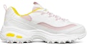 Order Skechers D‘LITES 小甜豆 透氣防滑 低筒 爸爸鞋 女款 白黃粉