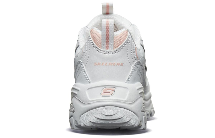 (W) Skechers D'Lites White/Pink 圖 4
