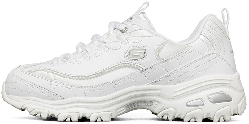 (Women) Skechers D Lites Low-Top Running Shoes White 149463-WHT Buy (Women) Skechers D Lites Low-Top Running Shoes White 149463-WHT