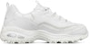 (W) Skechers D Lites Kasut Lari Low-Top Putih 149463-WHT