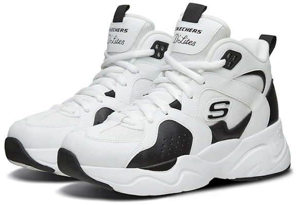 (Women) Skechers D'Lites Airy 2.0 'White Black' 88888379-WBK Lookbook (Women) Skechers D'Lites Airy 2.0 'White Black' 88888379-WBK
