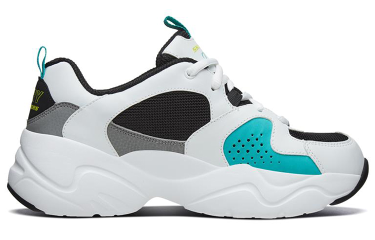 Order (W) Skechers D''Lites Airy 2.0 ''Wit Zwart Blauw'' 88888358-WBKT