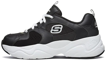 (Women) Skechers D'Lites Airy 2.0 Low-Top Running Shoes Black 88888358-BLK (Women) Skechers D'Lites Airy 2.0 Low-Top Running Shoes Black 88888358-BLK