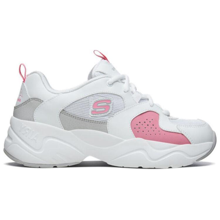 Order (W) Skechers D''Lites Airy 2.0 Lage Hardloopschoenen Roze/Wit 88888358-WPK