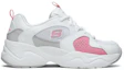 Order (W) Skechers D''Lites Airy 2.0 Lage Hardloopschoenen Roze/Wit 88888358-WPK