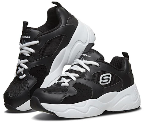 (W) Skechers D''Lites Airy 2.0 Lage Hardloopschoenen Zwart 88888358-BLK Lookbook (W) Skechers D''Lites Airy 2.0 Lage Hardloopschoenen Zwart 88888358-BLK