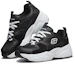 Lookbook (W) Skechers D''Lites Airy 2.0 Lage Hardloopschoenen Zwart 88888358-BLK