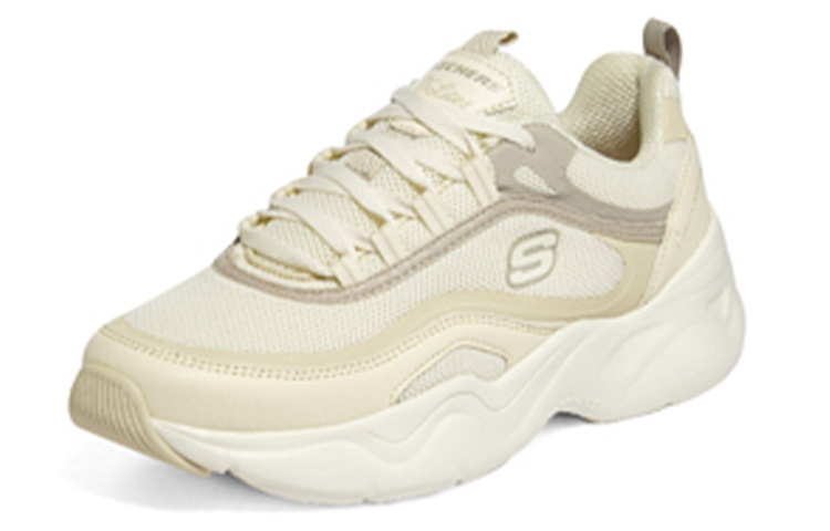 Lookbook (W) Skechers D'Lites Airy 3.0 Wanita Pria Sneakers 896076-OFWT