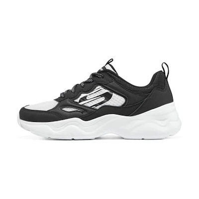(W) Skechers D'lites Airy 3.0 'White Black'
