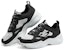 (W) Skechers D'lites Airy 3.0 'Putih Hitam' 896073-BKW