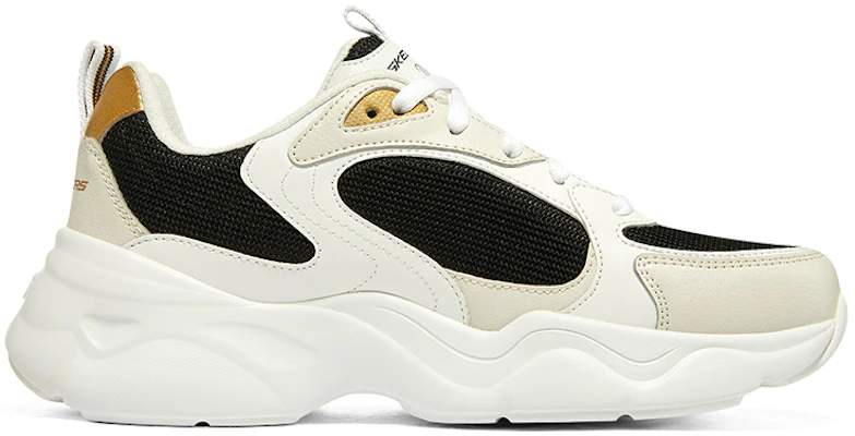 (W) Skechers D''Lites Airy 3.0 ''Blanc Noir'' 896074-WBGD Order (W) Skechers D''Lites Airy 3.0 ''Blanc Noir'' 896074-WBGD