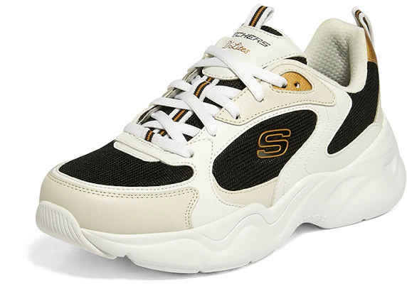 (W) Skechers D''Lites Airy 3.0 ''Blanc Noir'' 896074-WBGD Lookbook (W) Skechers D''Lites Airy 3.0 ''Blanc Noir'' 896074-WBGD