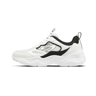 (W) Skechers D'Lites Airy 3.0 'White Low-Top Dad Shoe'